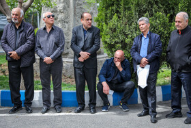 مراسم تشییع «فرامرز ظلی» پیشکسوت فوتبال ورزشگاه شهید شیرودی - تهران