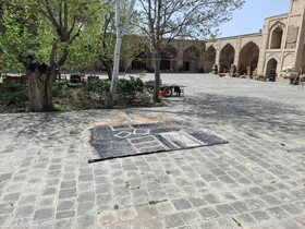 تداوم مرمت بخش‌های مختلف مسجد جامع عتیق قزوین