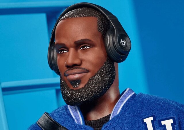 عکس/ لبران جیمز، باربی شد!