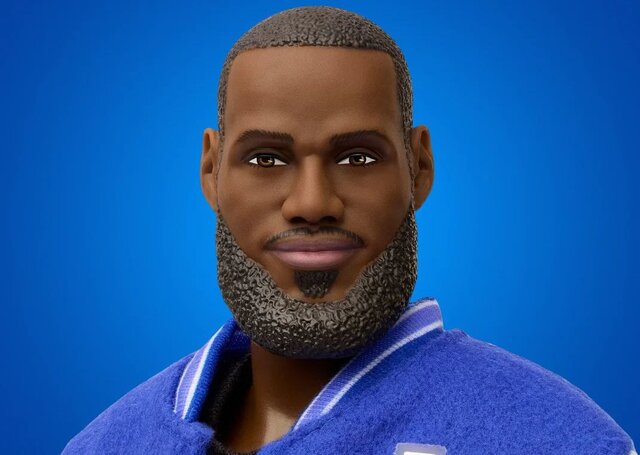 عکس/ لبران جیمز، باربی شد!