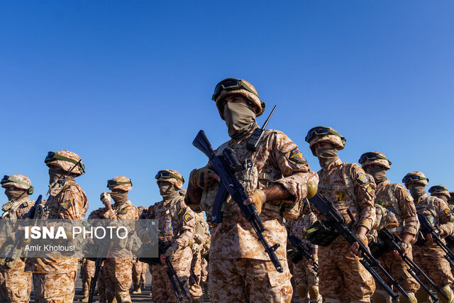 عکس: آرشیو برگزاری رزمایش در منطقه مرزی نوردوز