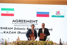 امضای تفاهمنامه همکاری بین تهران و کازان