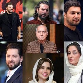 جواد عزتی، هدیه تهرانی، بهرام رادان و بهنوش طباطبایی در سریال‌های آماده پخش