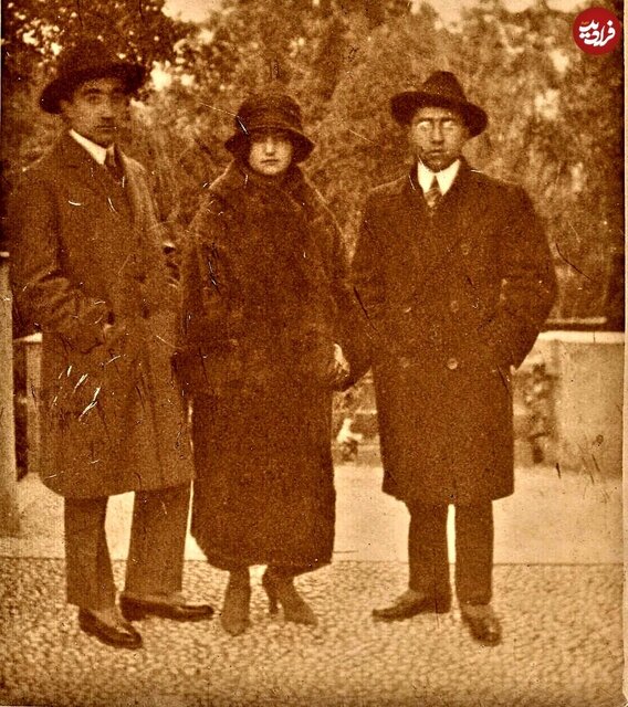 عکس/ خواهر و برادرهای احمدشاه در اروپا