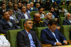 دکتر اله کرم اخلاقی، سرپرست جدید دانشگاه علوم پزشکی استان بوشهر در مراسم تکریم و معارفه سرپرست دانشگاه علوم پزشکی