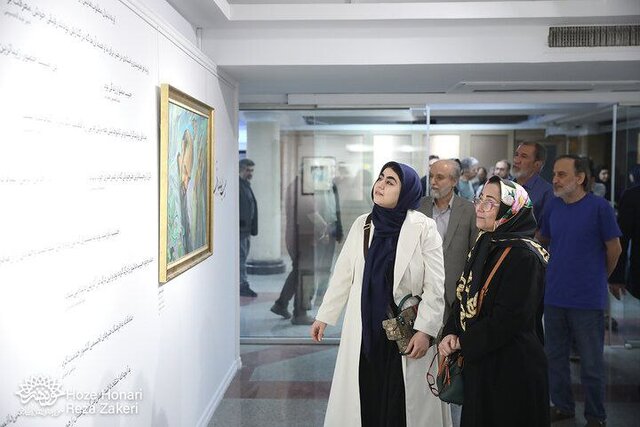 ۱۲ تابلوی دیدهنشده از حبیبالله صادقی روی دیوار رفت