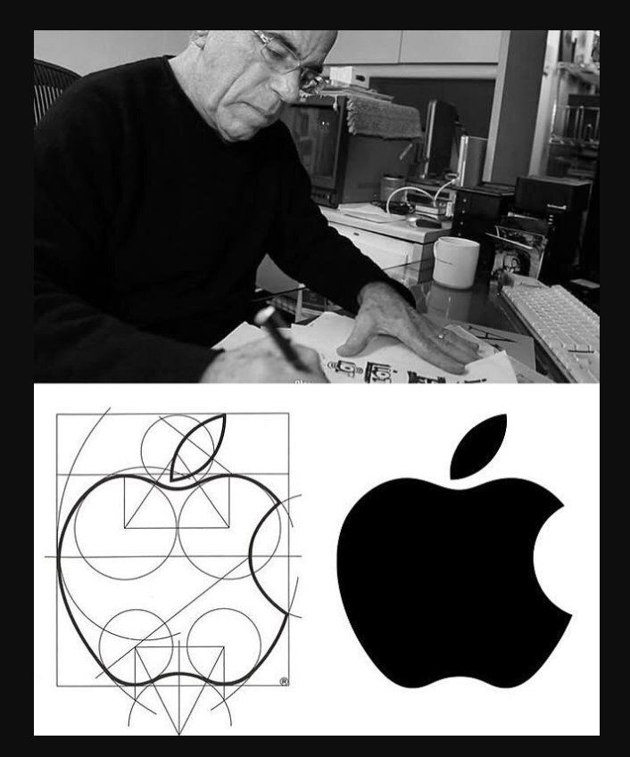 عکس/طراح سیب گاز زده اپل کیست!