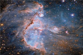 تصویر جدید «هابل» از یک سحابی ستاره‌زا