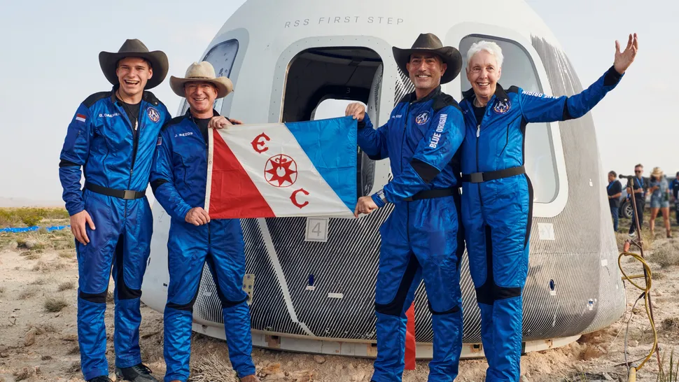 کدام افراد مشهور تا کنون با بلواوریجین به فضا رفتهاند؟