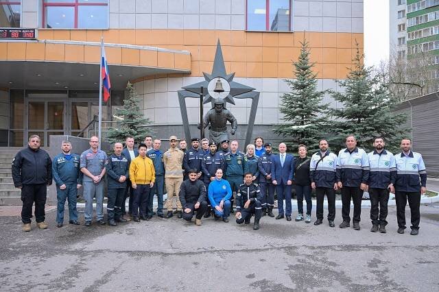 حضور تیم عملیات سازمان مدیریت بحران تهران در دوره آموزشی اینساراگ