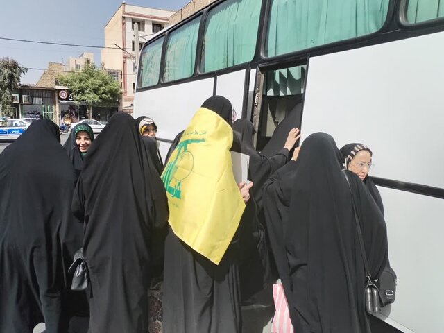 استغاثه مردم پیشوا در جمکران برای مظلومیت غزه