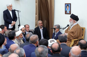 عارف  در دیدار جمعی از مسئولان با رهبر انقلاب چه گفت؟