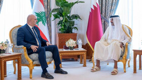 امیر قطر مجددا از کمک مالی ۶۰ میلیون دلاری به ارتش لبنان خبر داد