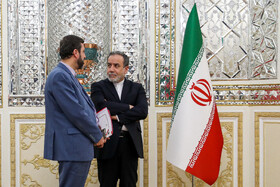سید عباس عراقچی، وزیر امور خارجه پیش از دیدار با رافائل گروسی، مدیر کل آژانس بینالمللی انرژی اتمی