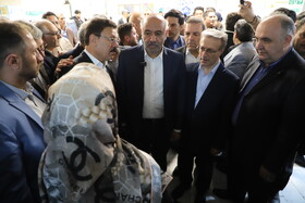 احمد میدری وزیر تعاون، کار و رفاه اجتماعی در درمانگاه تامین اجتماعی مراغه