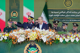 ویدیو/ رئیس‌جمهور: ایران با توان ارتش، به یک قدرت بلامنازع در منطقه تبدیل شد
