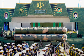 مراسم رژه روز ارتش در حرم مطهر امام خمینی (ره)