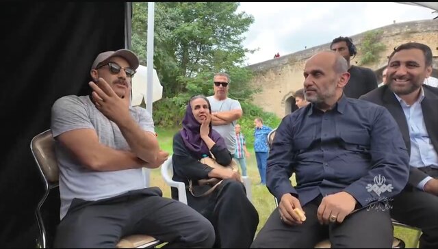 انتشار ویدئویی از حضور جبلی در پشتصحنه  «پایتخت ۷»