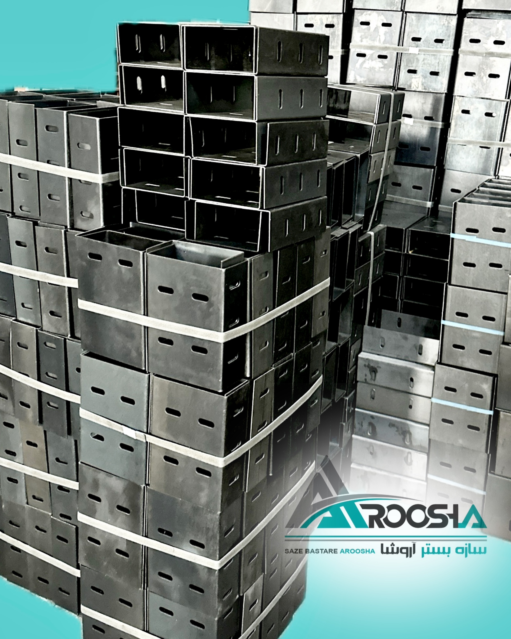 وال پست، میلگرد بستر و اتصالات دیوار