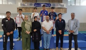 اولین مدال شمشیربازی برای قم
