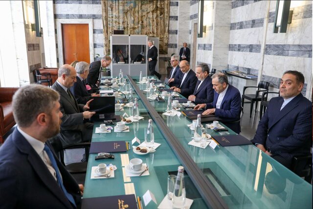 عراقچی: تنها مانع تحقق خاورمیانه عاری از سلاحهای هستهای، رژیم صهیونیستی است عراقچی: تنها مانع تحقق خاورمیانه عاری از سلاحهای هستهای، رژیم صهیونیستی است