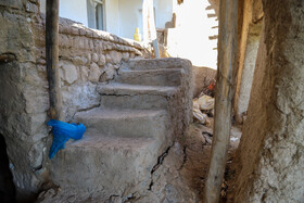 رانش زمین در روستایی گلی خراسان شمالی