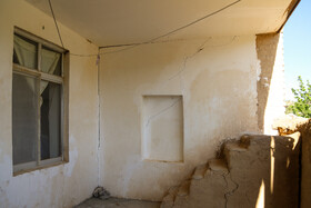 رانش زمین در روستایی گلی خراسان شمالی