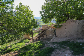 رانش زمین در روستایی گلی خراسان شمالی