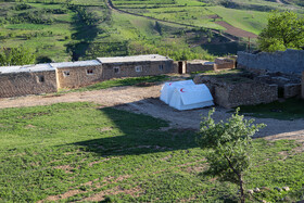 رانش زمین در روستایی گلی خراسان شمالی