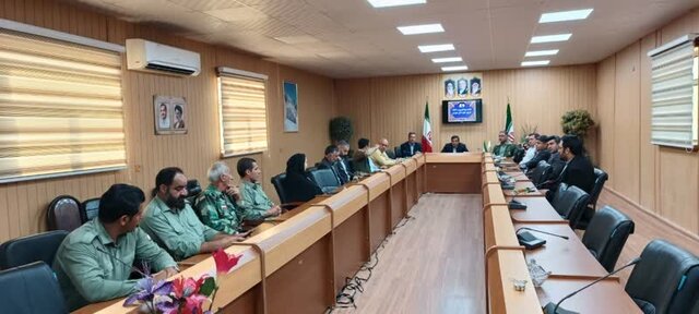 برگزاری نشست هماهنگی پیشگیری از آتشسوزی جنگل و مرتع در مهران