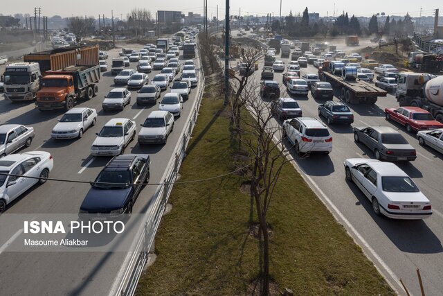 ادامه اصلاح هندسی پل فردیس برای کاهش ترافیک