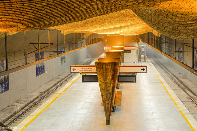 ایستگاه وکیل الرعایا استفاده از معماری تاریخی در احداث ایستگاههای خط گردشگری مترو شیراز