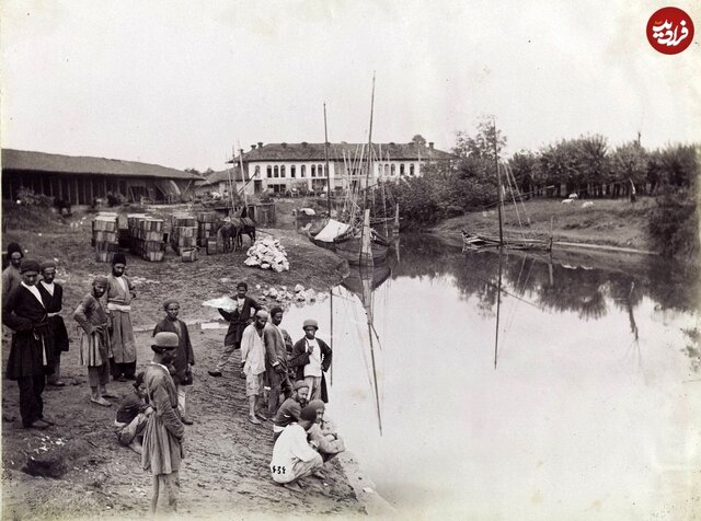 تصاویر؛ سفر به عصر قاجار؛ از «بندر رشت» تا «بچههای یک خانوادۀ اعیانی»