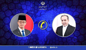 گفتگوی تلفنی وزیران امور خارجه ایران و اندونزی