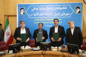 امضای تفاهم‌نامه ۲۰۰۰ میلیارد تومانی برای توسعه زیرساخت‌های گردشگری اردبیل