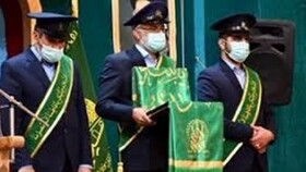 حضور ۳ کاروان از خدام حرم حضرت معصومه در استان سمنان 