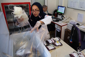 حضور مردم تهران در سازمان انتقال خون