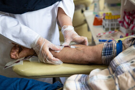 حضور مردم تهران در سازمان انتقال خون