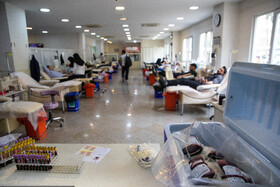 حضور مردم تهران در سازمان انتقال خون