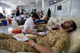 حضور مردم تهران در سازمان انتقال خون