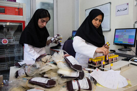 حضور مردم تهران در سازمان انتقال خون