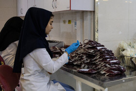 حضور مردم تهران در سازمان انتقال خون