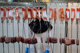 حضور مردم تهران در سازمان انتقال خون