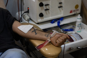 حضور مردم تهران در سازمان انتقال خون