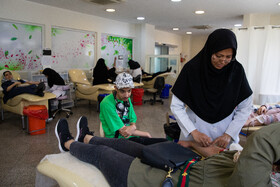 حضور مردم تهران در سازمان انتقال خون