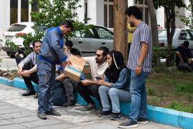 حضور مردم تهران در سازمان انتقال خون