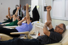 حضور مردم تهران در سازمان انتقال خون