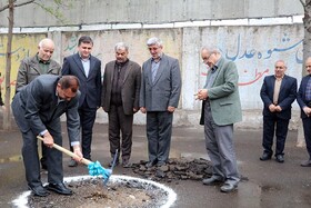 احداث مدرسه ۳ کلاسه محله نیار اردبیل آغاز شد