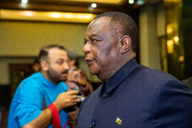 کنستانتینیو چیونگا، معاون اول رئیس جمهور زیمبابوه در دیدار با محمدرضا عارف معاون اول رئیس جمهور