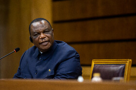 کنستانتینیو چیونگا، معاون اول رئیس جمهور زیمبابوه در دیدار با محمدرضا عارف معاون اول رئیس جمهور